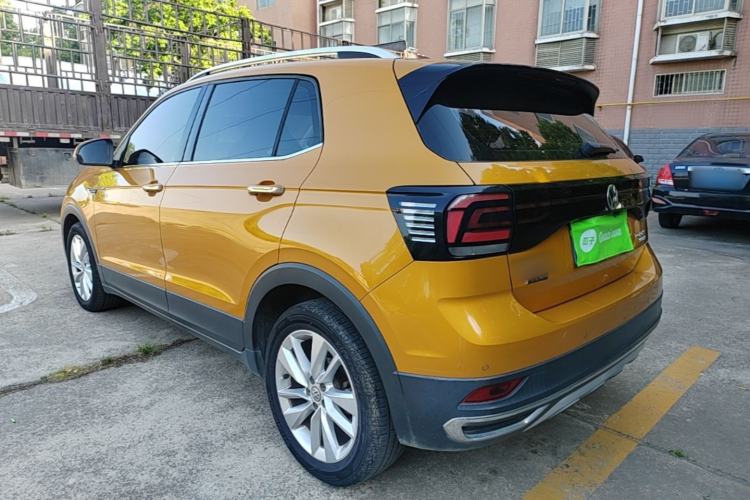 Used Volkswagen T-Cross 2019 280TSI DSG Comfort Edition Rear Left 45 Deg