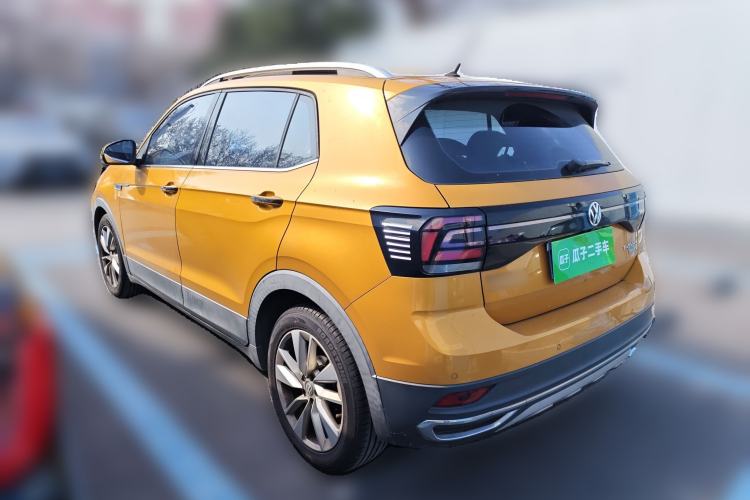 Used Volkswagen T-Cross 2019 280TSI DSG Comfort Edition Rear Left 45 Deg