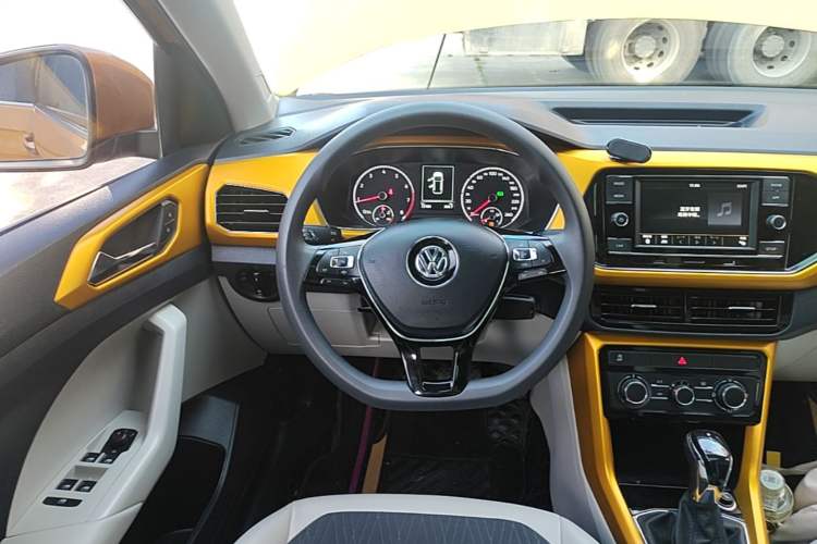 Used Volkswagen T-Cross 2019 280TSI DSG Comfort Edition Steering Wheel