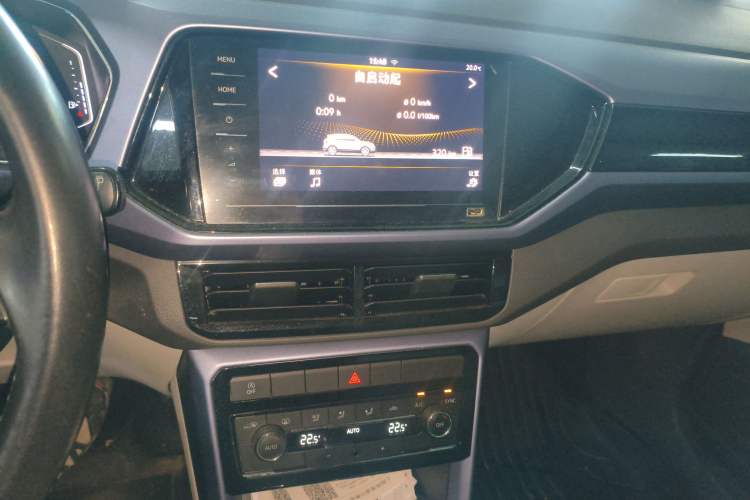 Used Volkswagen T-Cross 2019 280TSI DSG Luxury Edition Audio And AC Panel