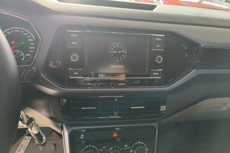 Used Volkswagen T-Cross 2019 1.5L Automatic Comfort Edition Audio And AC Panel