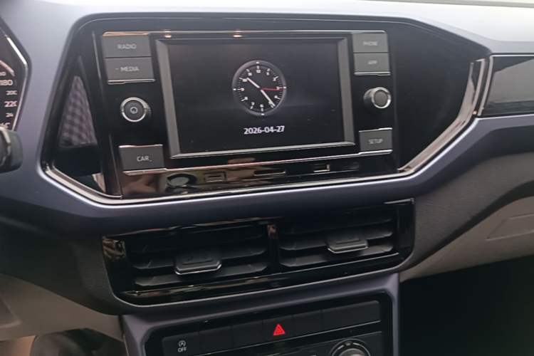 Used Volkswagen T-Cross 2019 280TSI DSG Comfort Edition Audio And AC Panel