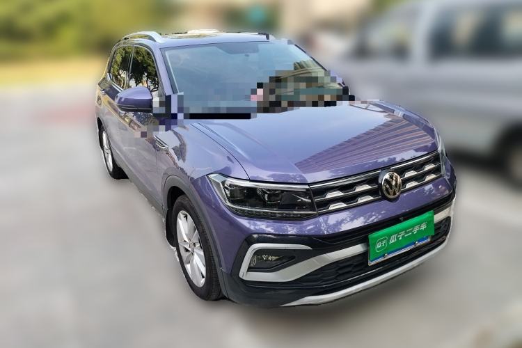 Used Volkswagen T-Cross 2019 1.5L Automatic Comfort Edition Front Right 45 Deg