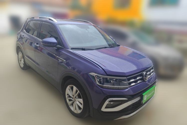 Used Volkswagen T-Cross 2019 280TSI DSG Comfort Edition Front Right 45 Deg