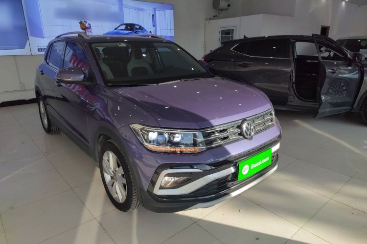 Used Volkswagen T-Cross 2019 280TSI DSG Comfort Edition Front Right 45 Deg