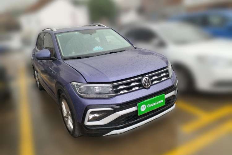 Used Volkswagen T-Cross 2019 280TSI DSG Comfort Edition Front Right 45 Deg
