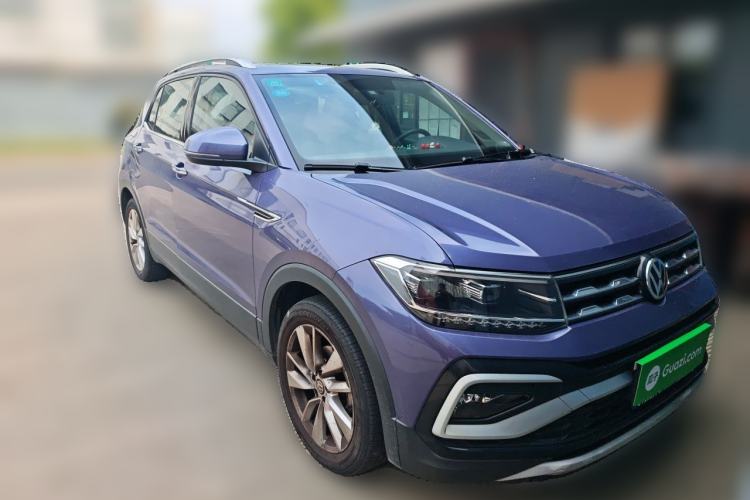 Used Volkswagen T-Cross 2019 1.5L Automatic Comfort Edition Front Right 45 Deg