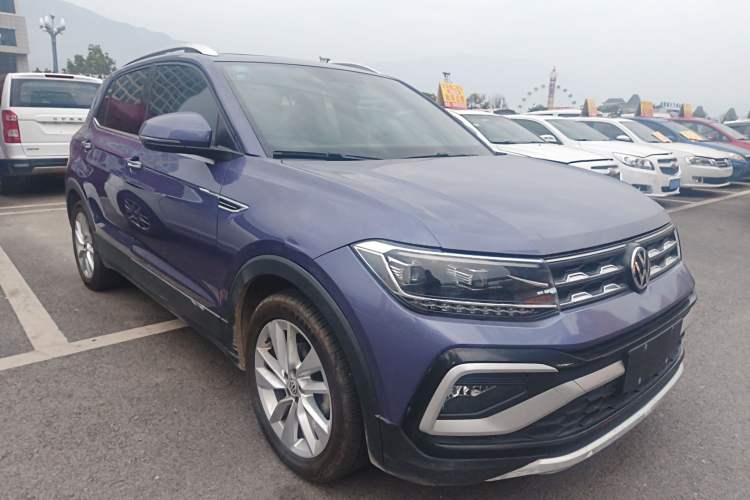 Used Volkswagen T-Cross 2019 280TSI DSG Comfort Edition Front Right 45 Deg