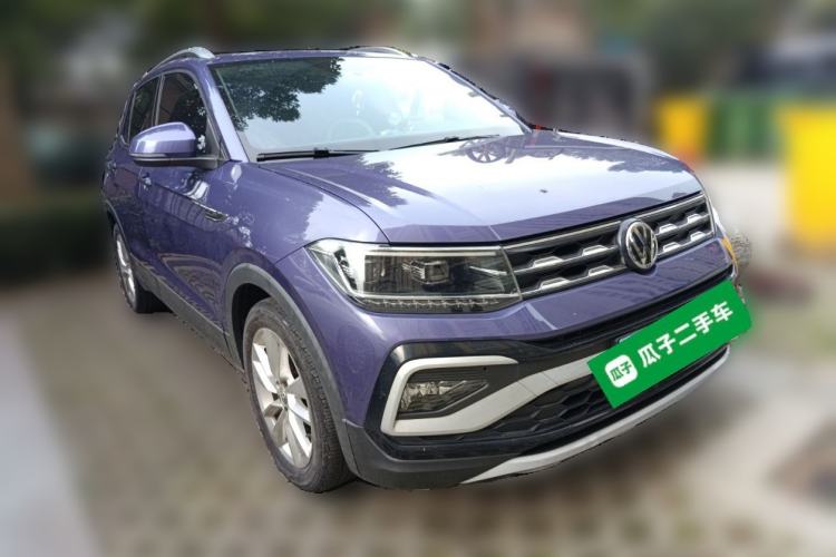 Used Volkswagen T-Cross 2019 280TSI DSG Comfort Edition Front Right 45 Deg