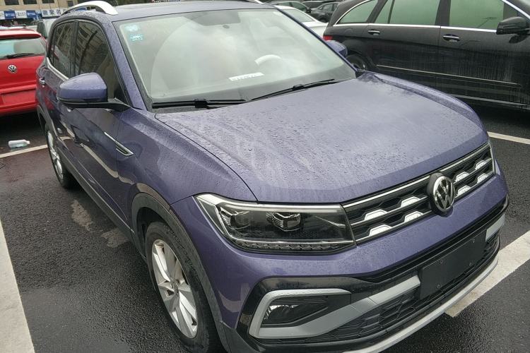 Used Volkswagen T-Cross 2019 1.5L Automatic Comfort Edition Front Right 45 Deg