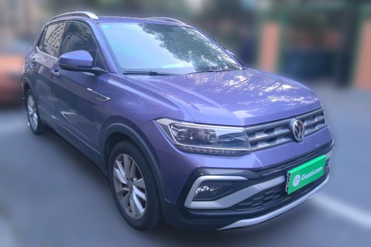 Used Volkswagen T-Cross 2019 1.5L Automatic Comfort Edition Front Right 45 Deg
