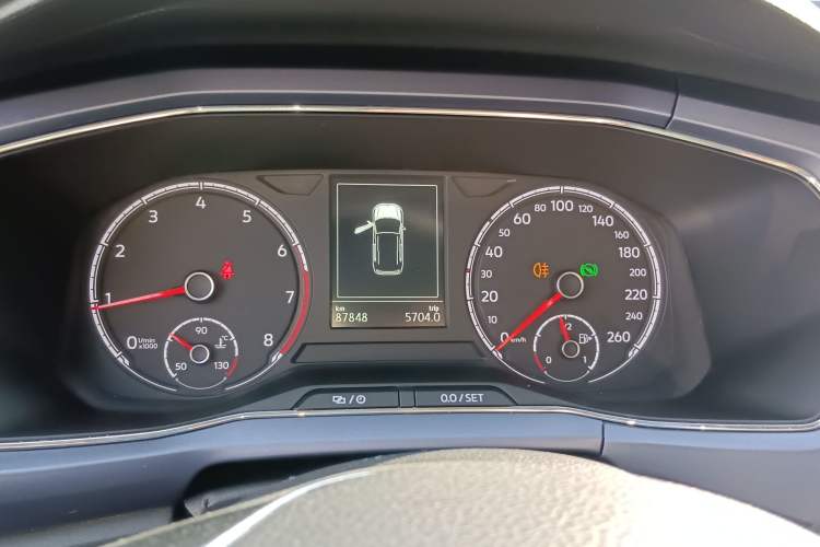 Used Volkswagen T-Cross 2019 280TSI DSG Comfort Edition Instrument Cluster