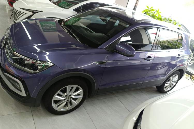 Used Volkswagen T-Cross 2019 1.5L Automatic Comfort Edition Left Side