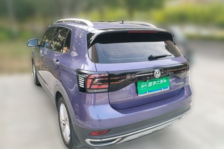 Used Volkswagen T-Cross 2019 1.5L Automatic Comfort Edition Rear Left 45 Deg