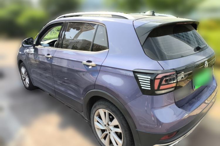 Used Volkswagen T-Cross 2019 1.5L Automatic Comfort Edition Rear Left 45 Deg