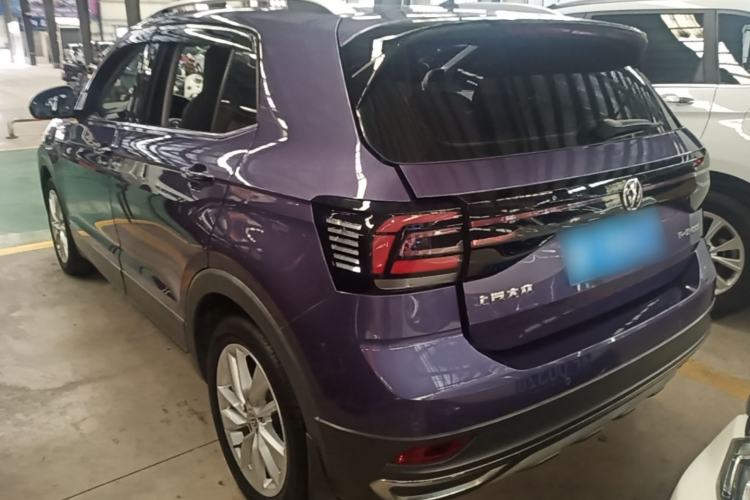 Used Volkswagen T-Cross 2019 1.5L Automatic Comfort Edition Rear Left 45 Deg