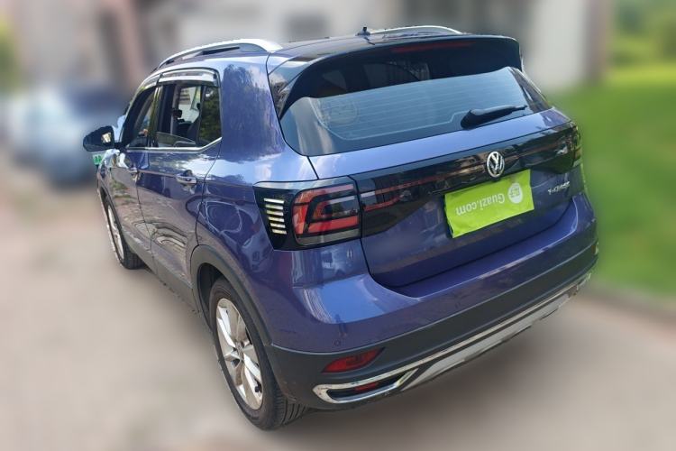 Used Volkswagen T-Cross 2019 1.5L Automatic Comfort Edition Rear Left 45 Deg