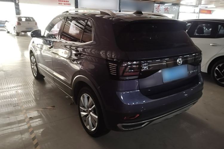 Used Volkswagen T-Cross 2019 1.5L Automatic Comfort Edition Rear Left 45 Deg