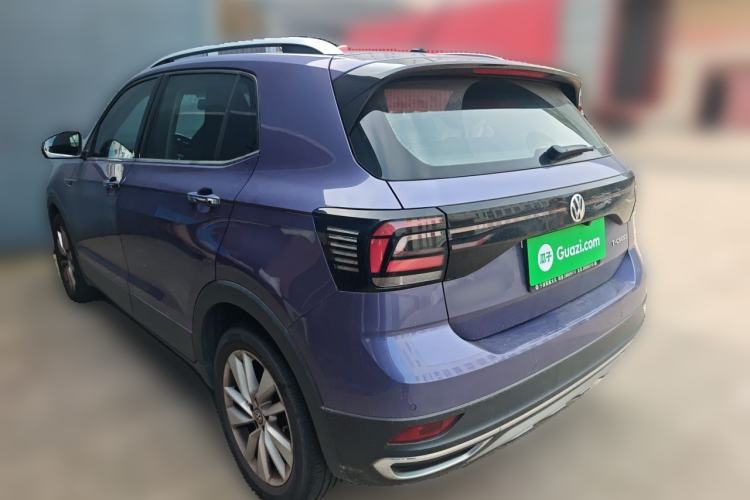 Used Volkswagen T-Cross 2019 1.5L Automatic Comfort Edition Rear Left 45 Deg