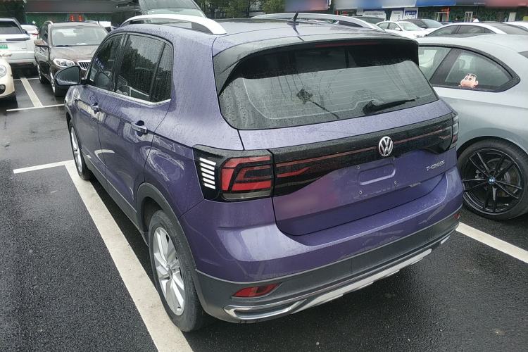 Used Volkswagen T-Cross 2019 1.5L Automatic Comfort Edition Rear Left 45 Deg
