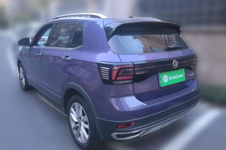 Used Volkswagen T-Cross 2019 1.5L Automatic Comfort Edition Rear Left 45 Deg