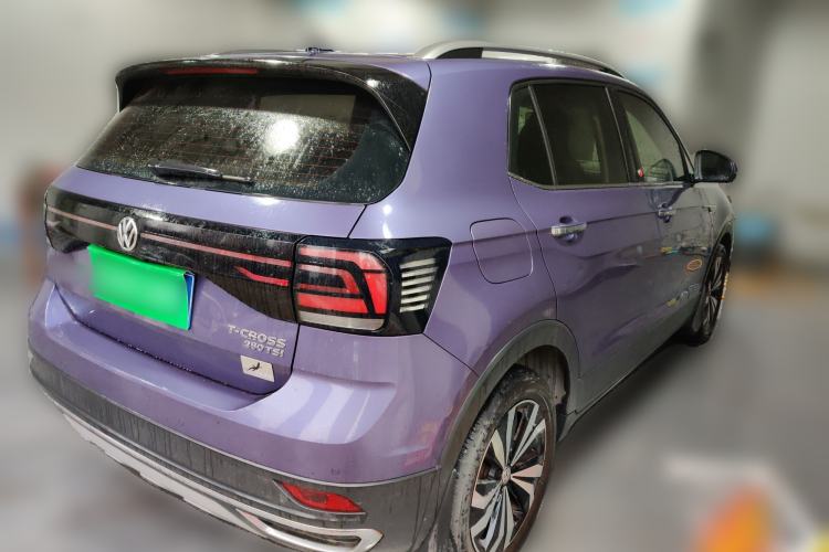 Used Volkswagen T-Cross 2019 280TSI DSG Luxury Edition Rear Right 45 Deg
