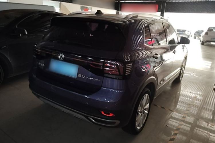 Used Volkswagen T-Cross 2019 1.5L Automatic Comfort Edition Rear Right 45 Deg