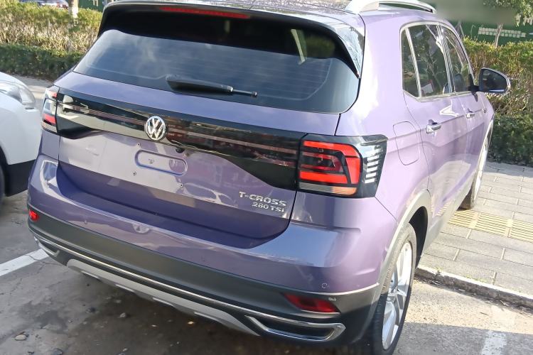 Used Volkswagen T-Cross 2019 280TSI DSG Comfort Edition Rear Right 45 Deg