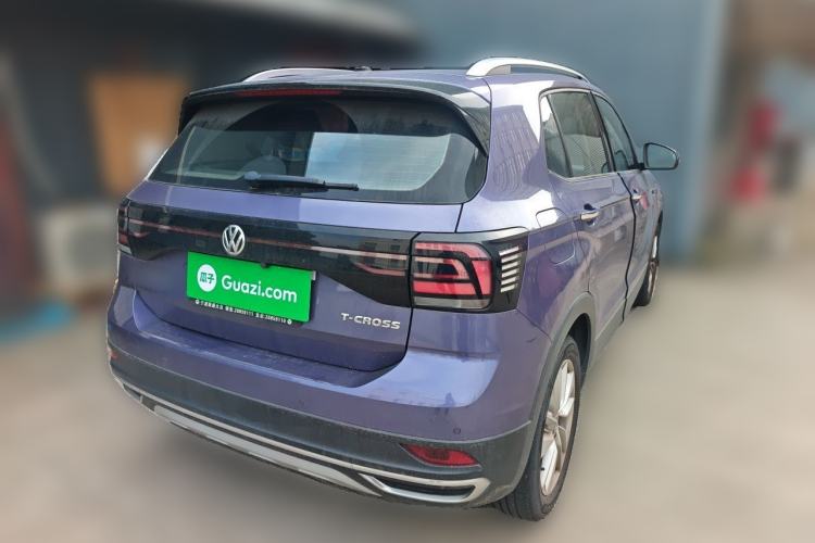 Used Volkswagen T-Cross 2019 1.5L Automatic Comfort Edition Rear Right 45 Deg