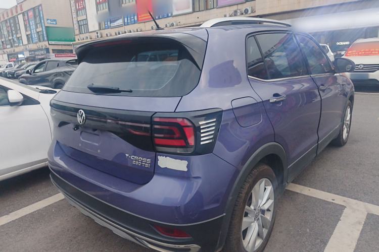 Used Volkswagen T-Cross 2019 280TSI DSG Comfort Edition Rear Right 45 Deg
