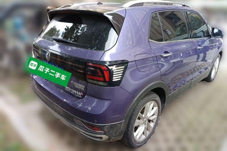 Used Volkswagen T-Cross 2019 280TSI DSG Comfort Edition Rear Right 45 Deg