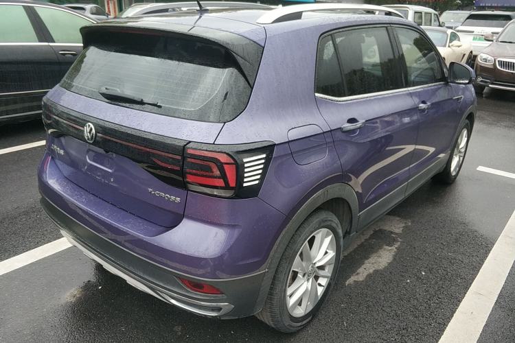 Used Volkswagen T-Cross 2019 1.5L Automatic Comfort Edition Rear Right 45 Deg