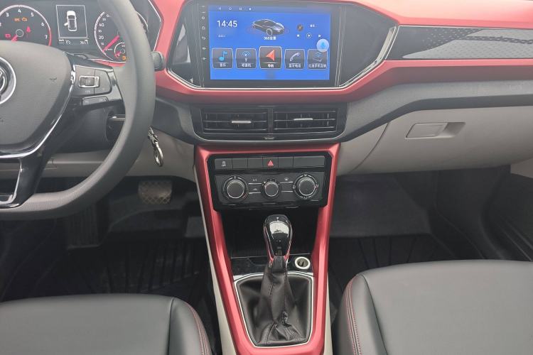 Used Volkswagen T-Cross 2019 1.5L Automatic Comfort Edition Audio And AC Panel