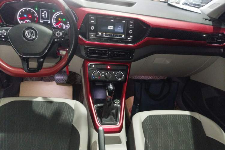 Used Volkswagen T-Cross 2019 1.5L Automatic Comfort Edition Audio And AC Panel