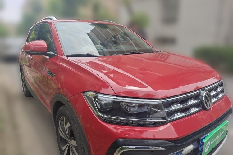 Used Volkswagen T-Cross 2019 280TSI DSG Luxury Edition Front Right 45 Deg
