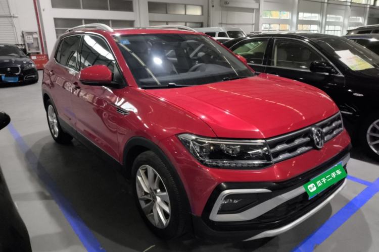 Used Volkswagen T-Cross 2019 280TSI DSG Comfort Edition Front Right 45 Deg