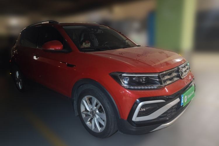 Used Volkswagen T-Cross 2019 280TSI DSG Comfort Edition Front Right 45 Deg