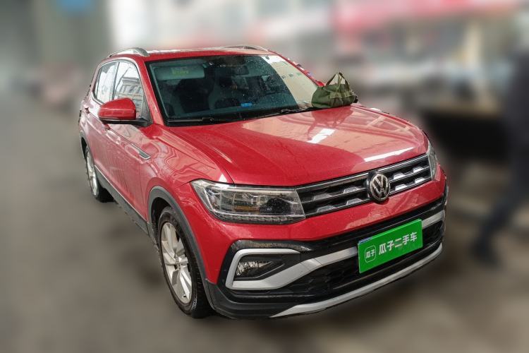 Used Volkswagen T-Cross 2019 280TSI DSG Comfort Edition Front Right 45 Deg