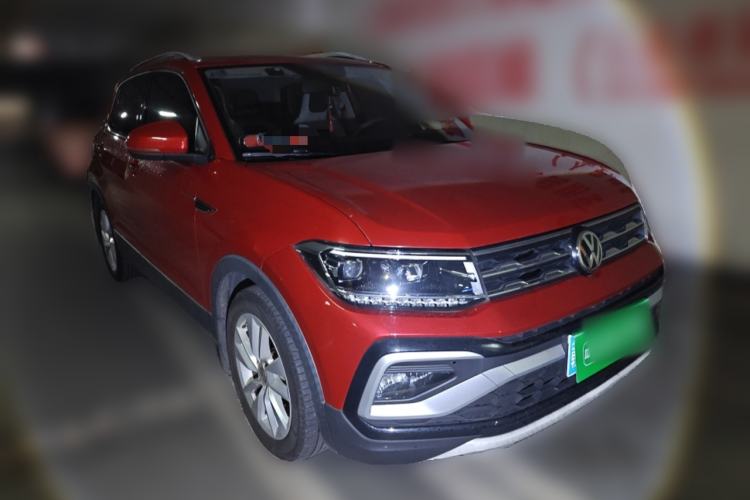 Used Volkswagen T-Cross 2019 1.5L Automatic Comfort Edition Front Right 45 Deg