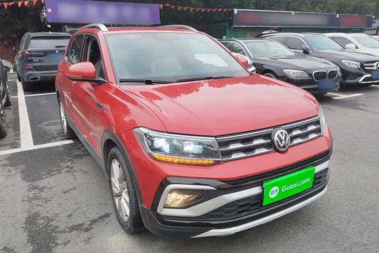 Used Volkswagen T-Cross 2019 280TSI DSG Comfort Edition Front Right 45 Deg