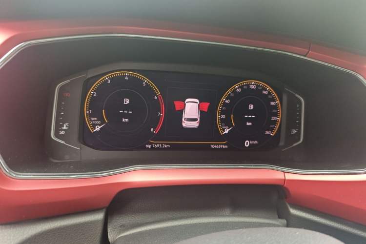 Used Volkswagen T-Cross 2019 280TSI DSG Luxury Edition Instrument Cluster