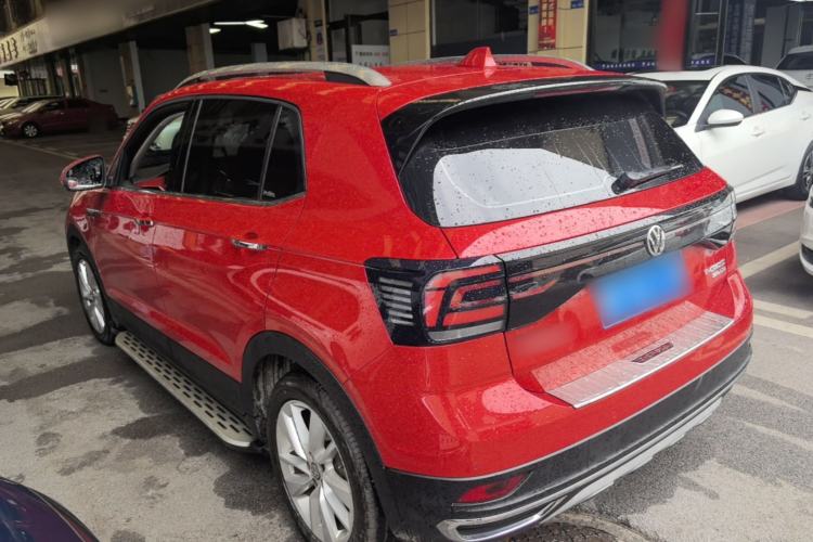 Used Volkswagen T-Cross 2019 280TSI DSG Comfort Edition Rear Left 45 Deg