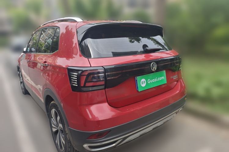 Used Volkswagen T-Cross 2019 280TSI DSG Luxury Edition Rear Left 45 Deg