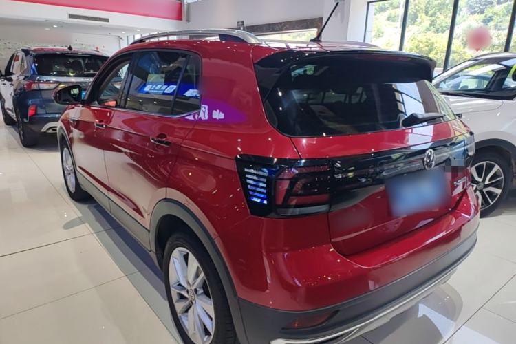 Used Volkswagen T-Cross 2019 1.5L Automatic Comfort Edition Rear Left 45 Deg