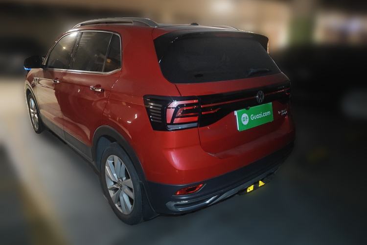 Used Volkswagen T-Cross 2019 280TSI DSG Comfort Edition Rear Left 45 Deg
