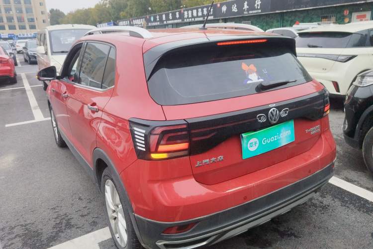 Used Volkswagen T-Cross 2019 280TSI DSG Comfort Edition Rear Left 45 Deg