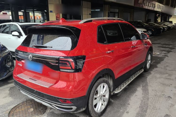 Used Volkswagen T-Cross 2019 280TSI DSG Comfort Edition Rear Right 45 Deg