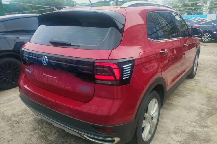 Used Volkswagen T-Cross 2019 280TSI DSG Comfort Edition Rear Right 45 Deg