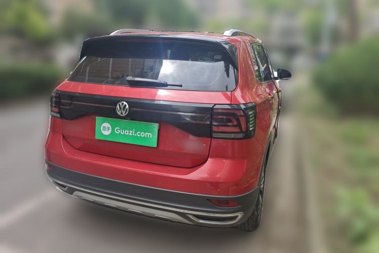 Used Volkswagen T-Cross 2019 280TSI DSG Luxury Edition Rear Right 45 Deg
