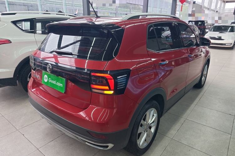 Used Volkswagen T-Cross 2019 1.5L Automatic Comfort Edition Rear Right 45 Deg